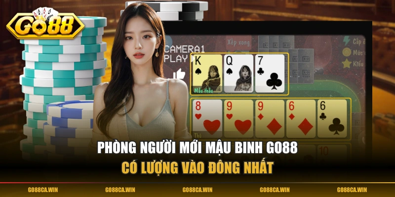 Phòng Người Mới Mậu Binh GO88 có lượng vào đông nhất