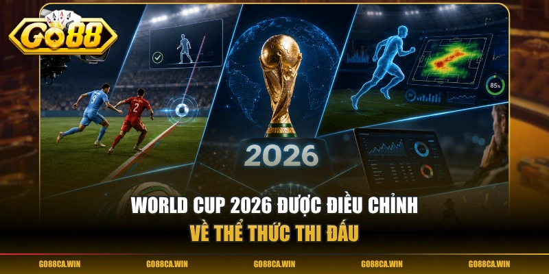 World Cup 2026 được điều chỉnh về thể thức thi đấu
